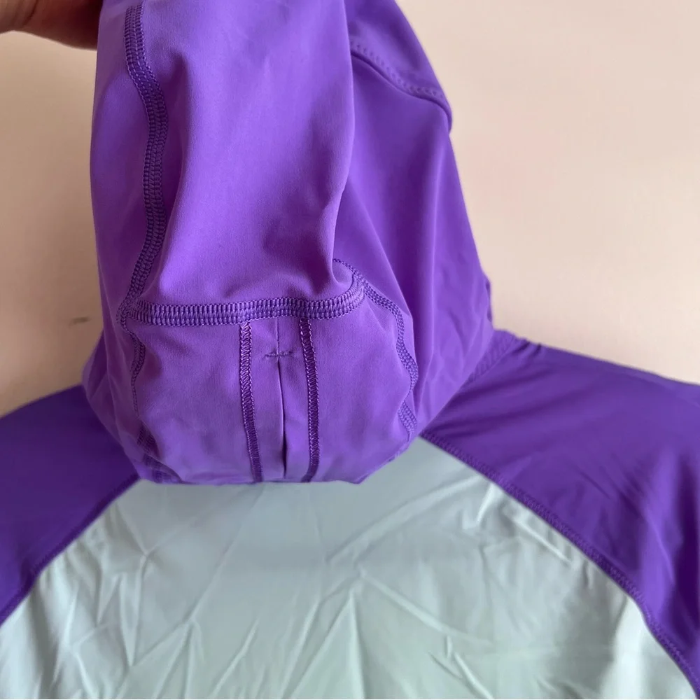 Lululemon Athletica Purple and Light Blue Hoodie - Picture 10 of 13